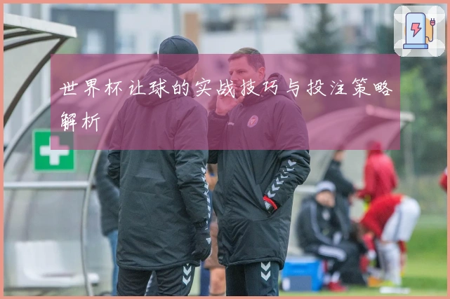 世界杯让球的实战技巧与投注策略解析